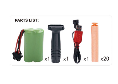 Electronic Gun Shoot Soft Bullet Camouflage Gun Battery Operated Rechargable Gun Best Gift for Children (Sniper)