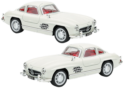 Mercedez Benzz 300SL Diecast Car 1:32 Scale – Metal Model with Lights, Sound & Pull-Back Action - Image 17
