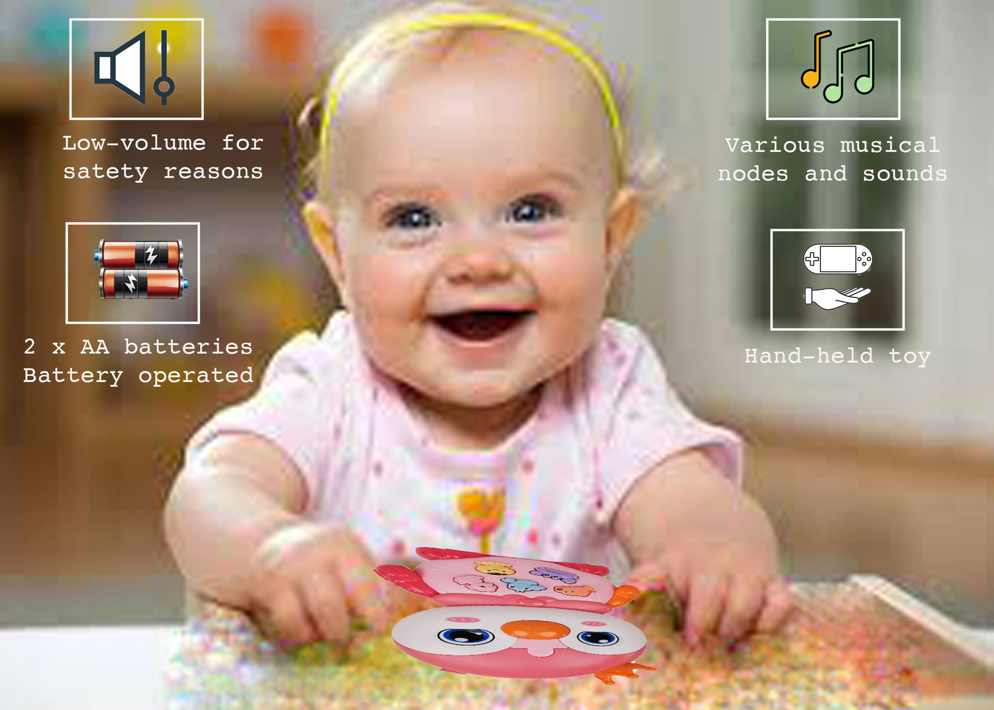 Penguin Musical Toy with LED Lights & Animal Sounds – Early Development Crawling Toy - Image 5