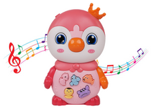 Penguin Musical Toy with LED Lights & Animal Sounds – Early Development Crawling Toy - Image 1