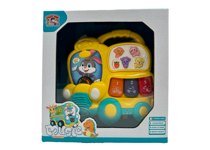 Cartoon Car Musical Toy – Crawling Learning Toy with LED Lights for Infants - Image 11