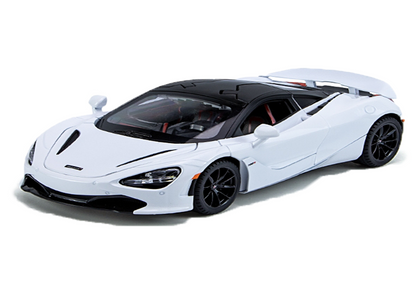McLaren 720S 1:24 Scale Die-Cast Pullback Car with Openable Doors, Lights & Sound - Image 7