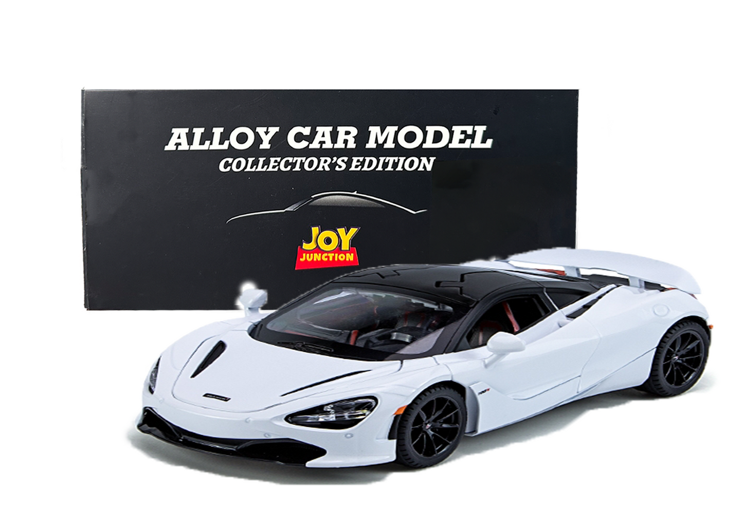 McLaren 720S 1:24 Scale Die-Cast Pullback Car with Openable Doors, Lights & Sound - Image 11