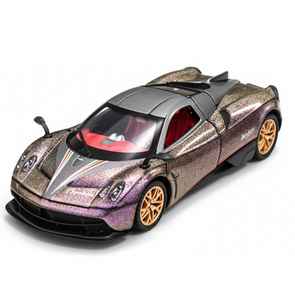 Pagani Fengshen 1:32 Scale Alloy Metal Pullback Toy car with Openable Doors Light Music