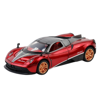 Pagani Fengshen 1:32 Scale Alloy Metal Pullback Toy car with Openable Doors Light Music