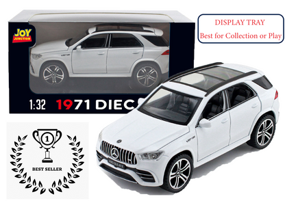 Mercadez Benz GLE G63 1:32 Scale Alloy Metal Pullback Toy car with Openable Doors Light Music