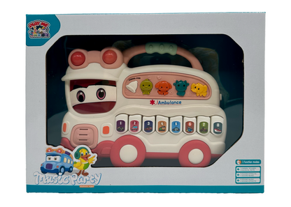 Ambulance Musical Toy – Crawling Learning Toy with LED Lights for Infants - Image 10