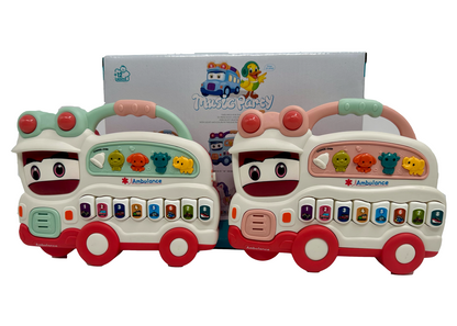 Ambulance Musical Toy – Crawling Learning Toy with LED Lights for Infants - Image 11