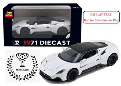 Mesarati MC20 1:32 Scale Alloy Metal Pull Back Toy car with Openable Doors Light Music