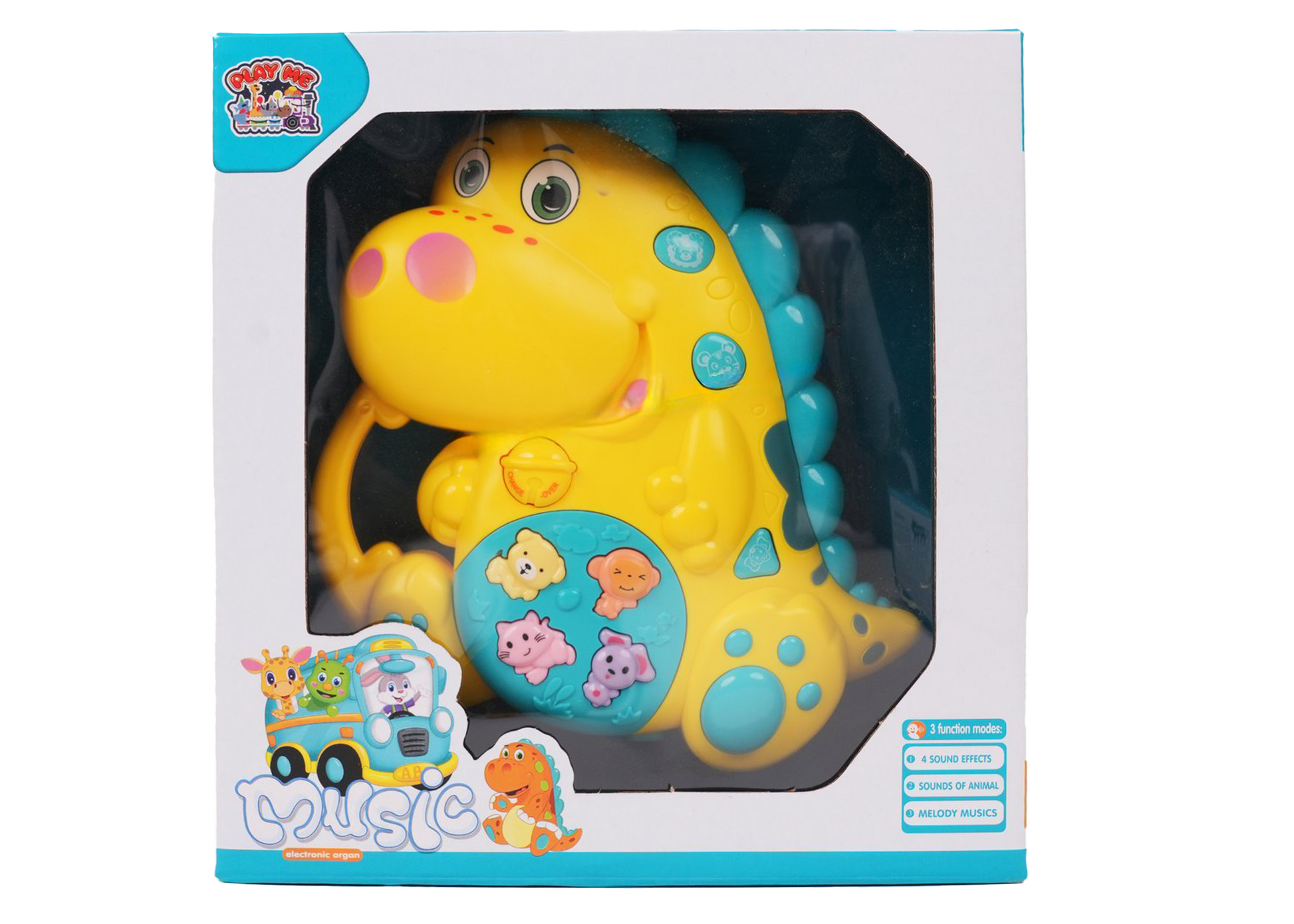 Dinosaur Musical Toy with LED Lights & Animal Sounds – Early Development Crawling Toy - Image 8