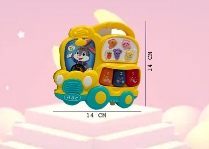 Cartoon Car Musical Toy – Crawling Learning Toy with LED Lights for Infants - Image 7