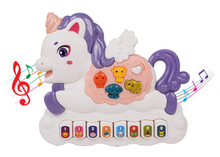 Unicorn Musical Toy with LED Lights & Animal Sounds – Early Development Crawling Toy - Image 1