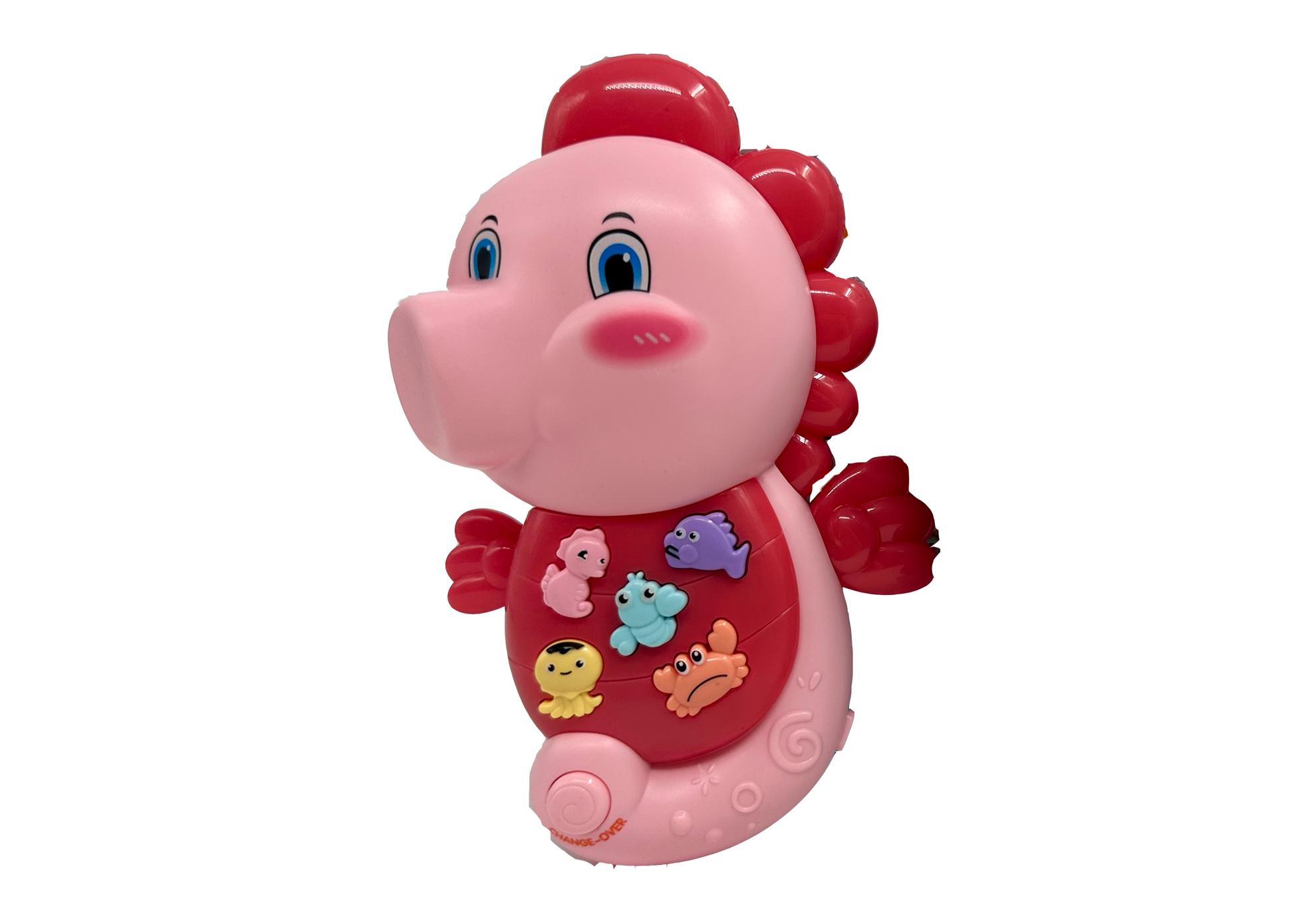 Sea Horse Musical Toy with LED Lights & Animal Sounds – Early Development Crawling Toy - Image 2