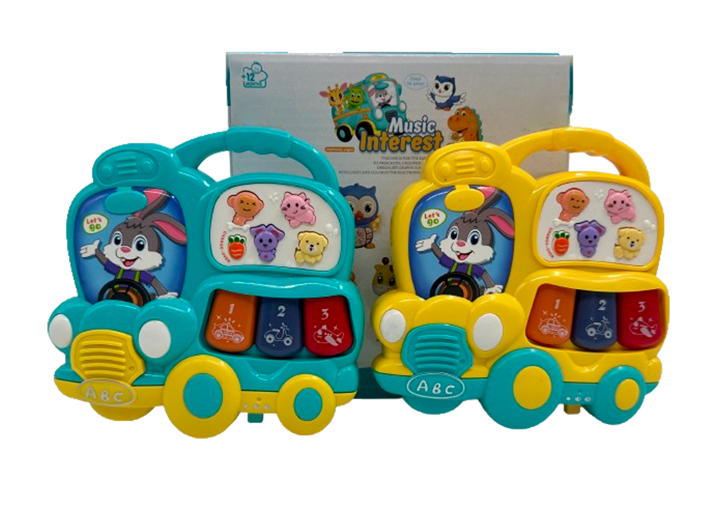 Cartoon Car Musical Toy – Crawling Learning Toy with LED Lights for Infants - Image 10