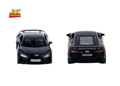 Audii R8 Diecast Car 1:32 Scale – Metal Model with Lights, Sound & Pull-Back Action