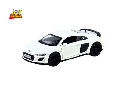 Audii R8 Diecast Car 1:32 Scale – Metal Model with Lights, Sound & Pull-Back Action