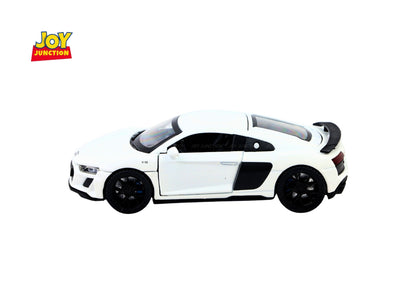 Audii R8 Diecast Car 1:32 Scale – Metal Model with Lights, Sound & Pull-Back Action