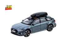 Audii RS-6 1:32 Scale Diecast Pull Back Toy Car with Openable Doors, Lights & Engine Sound