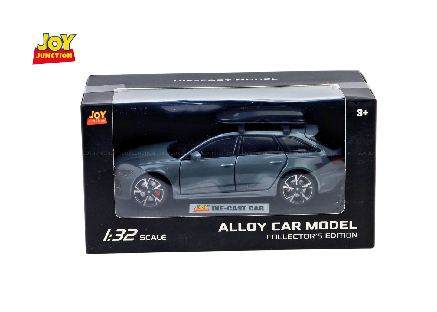 Audii RS-6 1:32 Scale Diecast Pull Back Toy Car with Openable Doors, Lights & Engine Sound