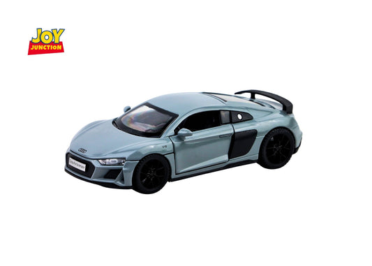 Audii R8 Diecast Car 1:32 Scale – Metal Model with Lights, Sound & Pull-Back Action