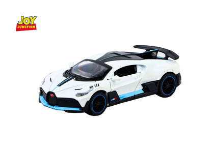 Bugati Divo Metal Diecast Car 1:32 Scale – Metal Model with Lights, Sound & Pull-Back Action