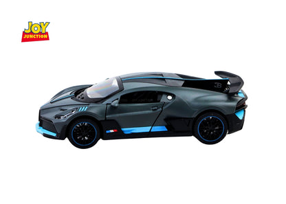Bugati Divo Metal Diecast Car 1:32 Scale – Metal Model with Lights, Sound & Pull-Back Action