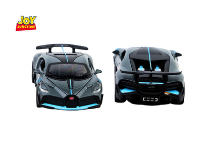 Bugati Divo Metal Diecast Car 1:32 Scale – Metal Model with Lights, Sound & Pull-Back Action