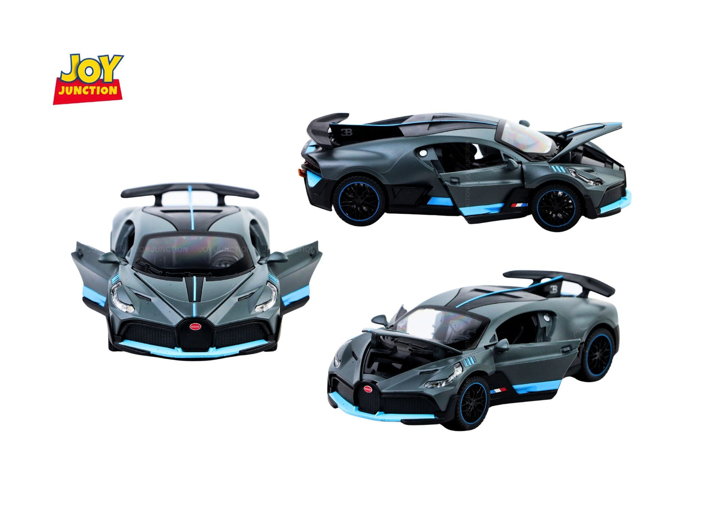 Bugati Divo Metal Diecast Car 1:32 Scale – Metal Model with Lights, Sound & Pull-Back Action