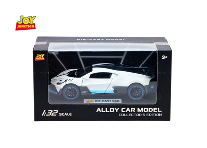 Bugati Divo Metal Diecast Car 1:32 Scale – Metal Model with Lights, Sound & Pull-Back Action