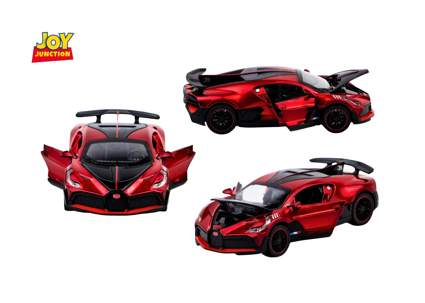 Bugati Divo Metal Diecast Car 1:32 Scale – Metal Model with Lights, Sound & Pull-Back Action