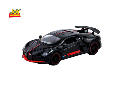 Bugati Divo Metal Diecast Car 1:32 Scale – Metal Model with Lights, Sound & Pull-Back Action