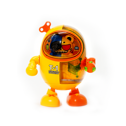 Mechanical Dancing Robo Cat - 360° Rotating Interactive Robot Toy