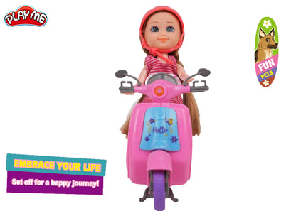 Diana Doll with Scooty & Accessories