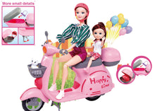 Diana Series Doll Set with Scooter Ride