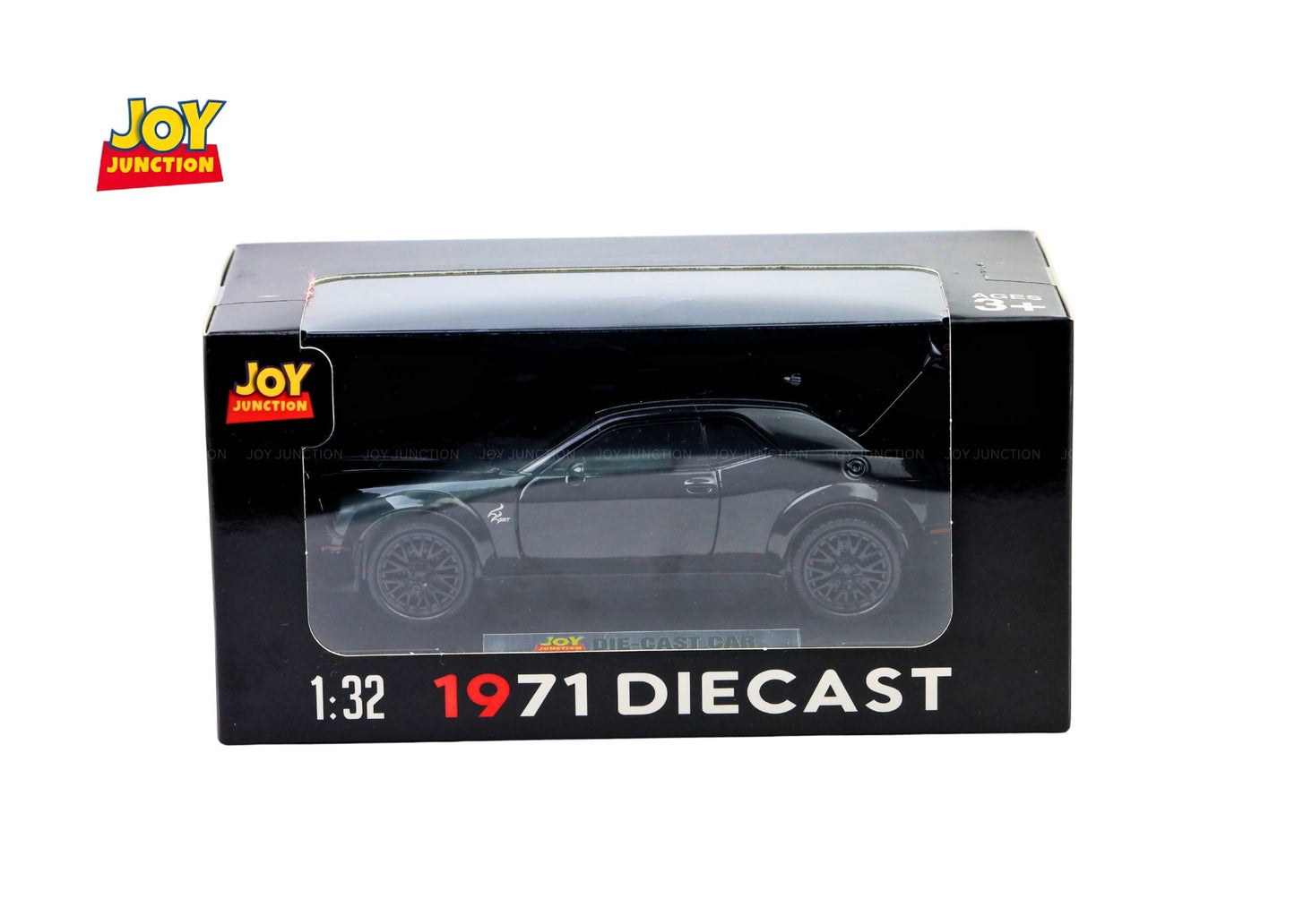 Dodgee Challengerr HellKat 1:32 Scale Diecast Pull Back Toy Car with Openable Doors, Lights & Engine Sound