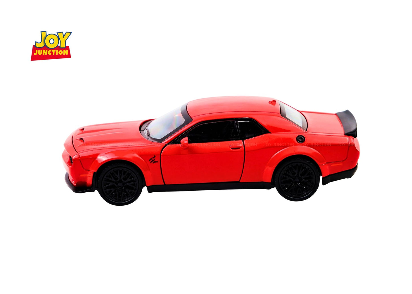 Dodgee Challengerr HellKat 1:32 Scale Diecast Pull Back Toy Car with Openable Doors, Lights & Engine Sound