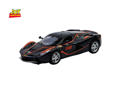Ferari FXXXK 1:32 Scale Diecast Pull Back Toy Car with Openable Doors, Lights & Engine Sound