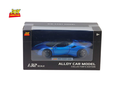 Ferari SF90 Diecast Car 1:32 Scale – Metal Model with Lights, Sound & Pull-Back Action