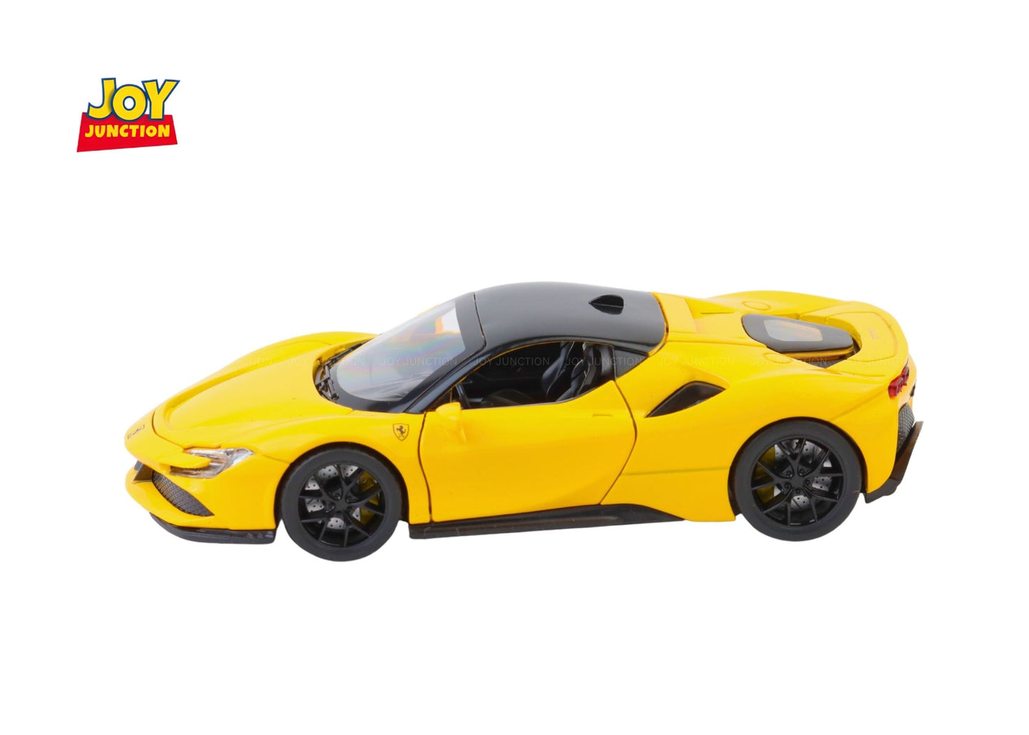 Ferari SF90 Diecast Car 1:32 Scale – Metal Model with Lights, Sound & Pull-Back Action