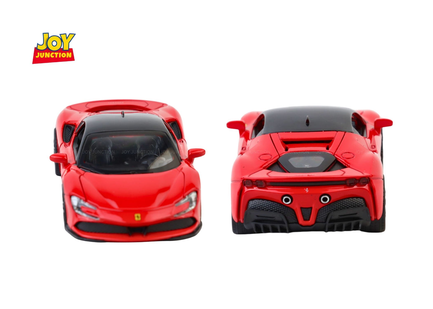 Ferari SF90 Diecast Car 1:32 Scale – Metal Model with Lights, Sound & Pull-Back Action