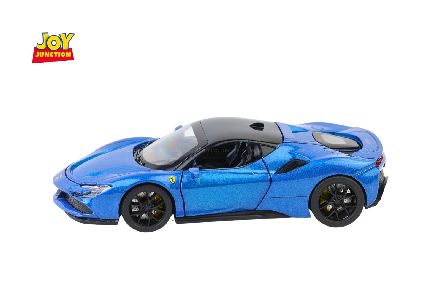Ferari SF90 Diecast Car 1:32 Scale – Metal Model with Lights, Sound & Pull-Back Action