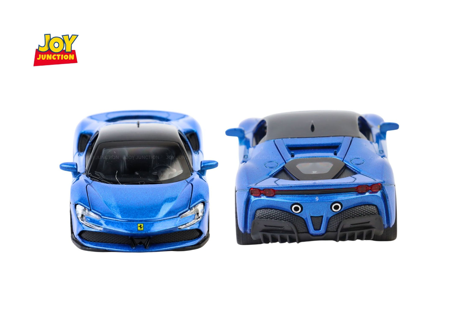 Ferari SF90 Diecast Car 1:32 Scale – Metal Model with Lights, Sound & Pull-Back Action