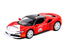 Ferari Marlboroo 1:32 Scale Diecast Pull Back Toy Car with Openable Doors, Lights & Engine Sound