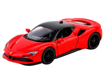 Ferari SF90 Diecast Car 1:32 Scale – Metal Model with Lights, Sound & Pull-Back Action