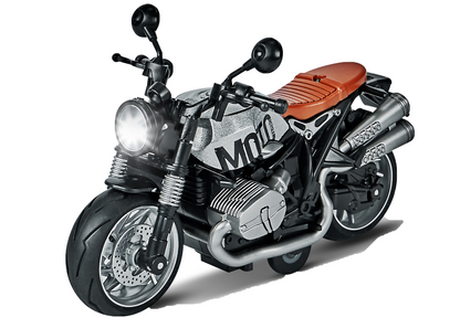 1:12 Scale Classic Motorcycle Toy with Pull Back Action, Lights & Sound - Image 13