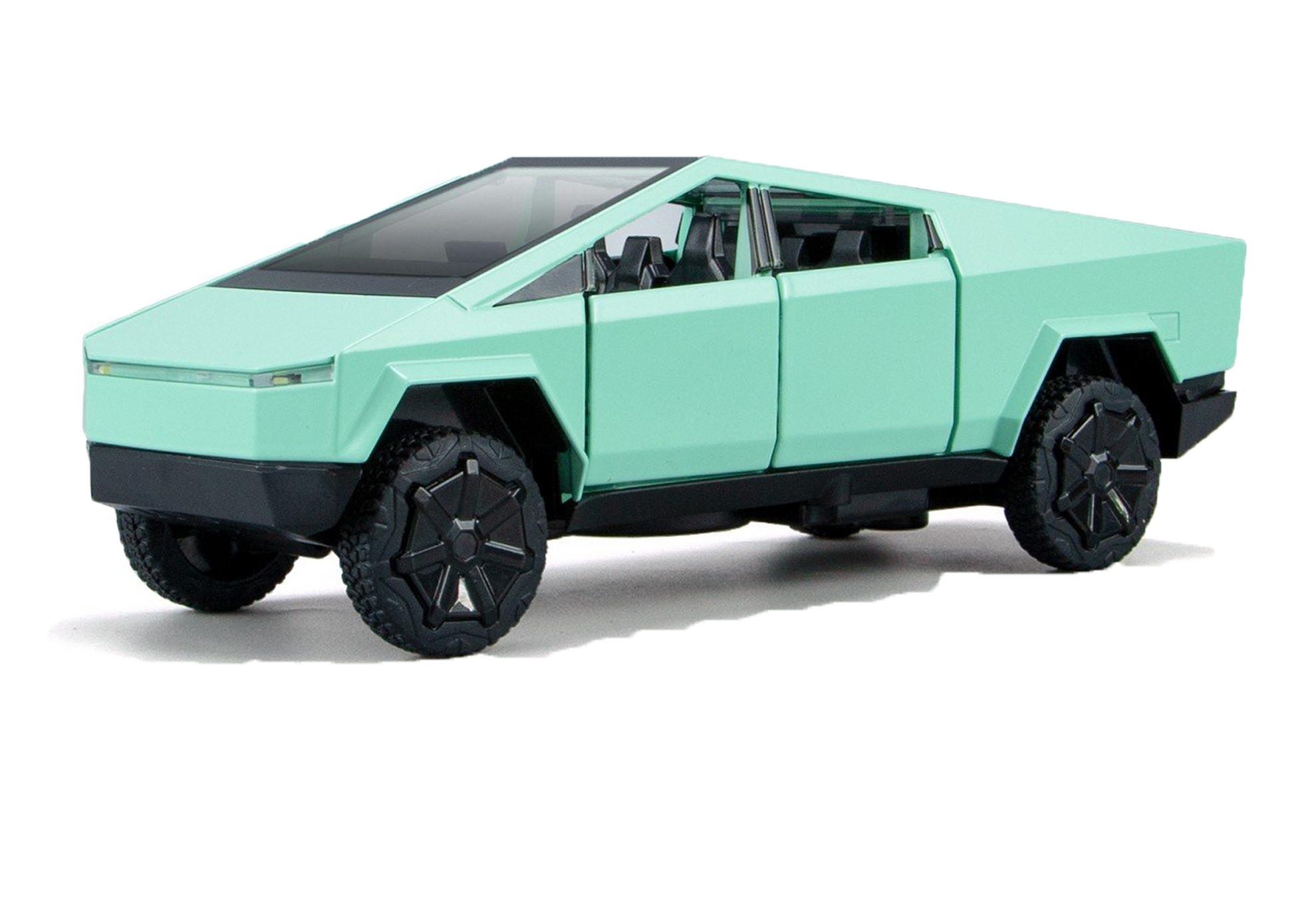Tesla Cyber Truck Limited Edition 1:32 Scale Metal Pull Back Toy car with Openable Doors, Light & Engine Sound - Image 3