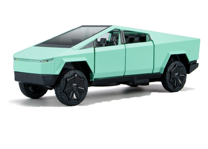 Tesla Cyber Truck Limited Edition 1:32 Scale Metal Pull Back Toy car with Openable Doors, Light & Engine Sound - Image 3
