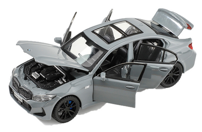 BMW M3 Series 1:32 Scale Alloy Metal Pullback Toy car with Openable Doors Light Music