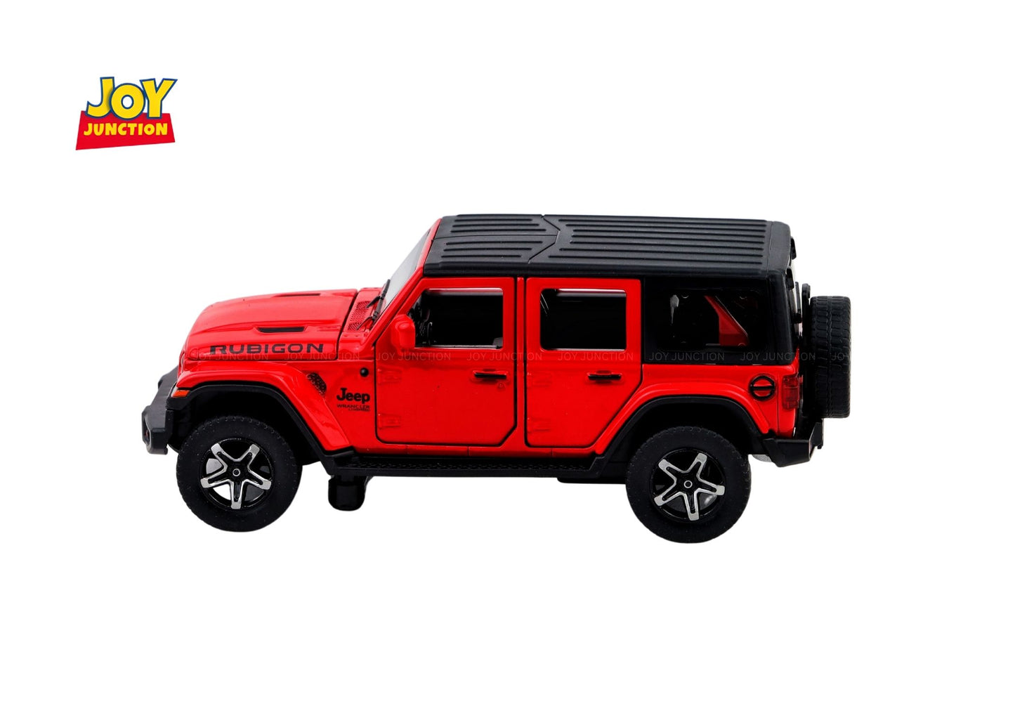Jeep Rubigon Diecast Car 1:32 Scale – Metal Model with Lights, Sound & Pull-Back Action