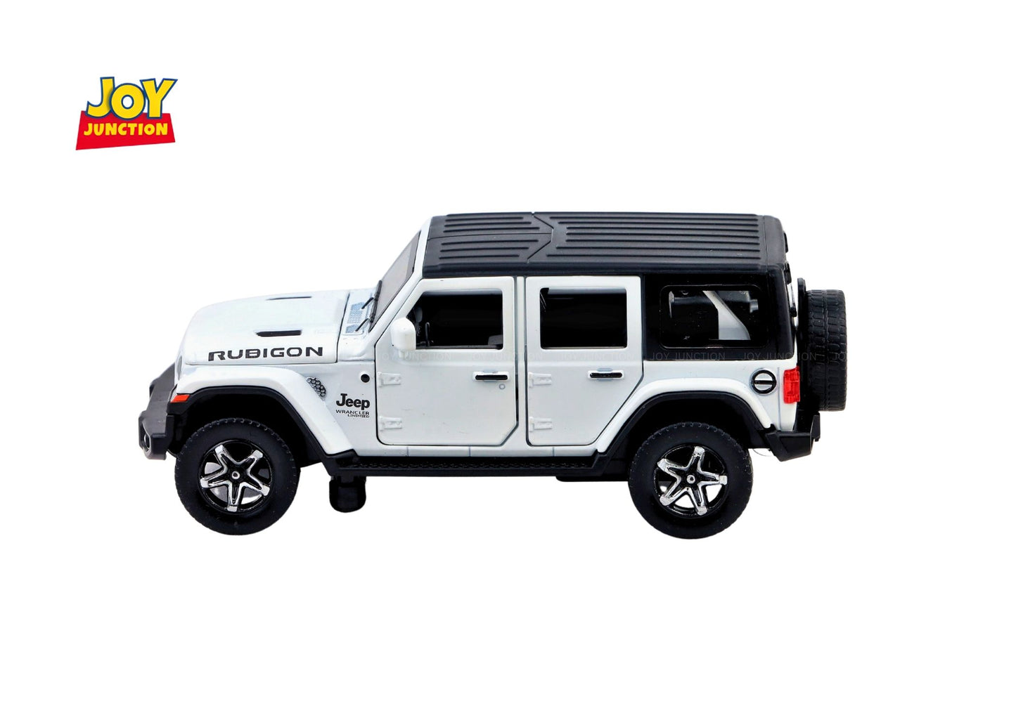 Jeep Rubigon Diecast Car 1:32 Scale – Metal Model with Lights, Sound & Pull-Back Action